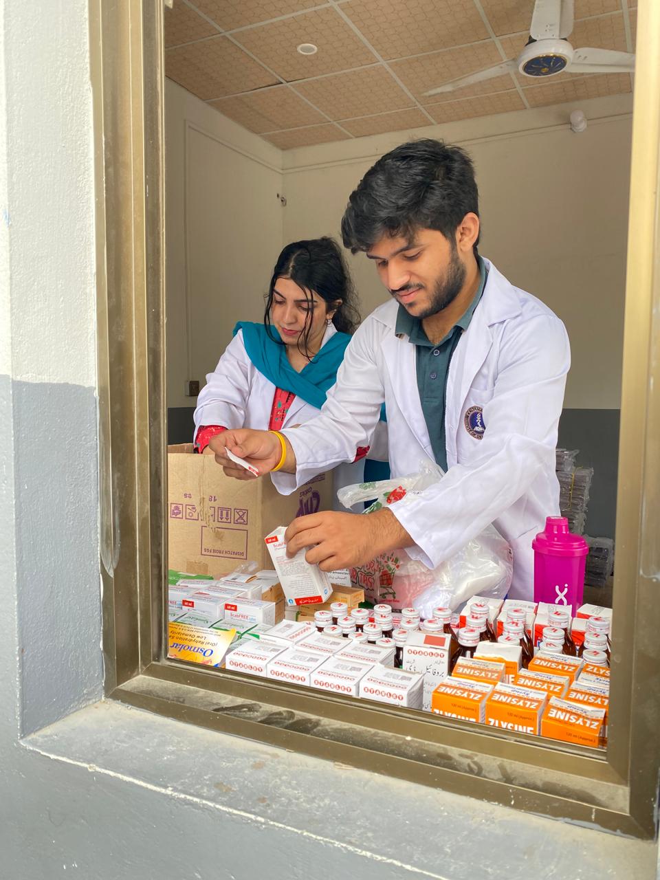 Free medicine distribution